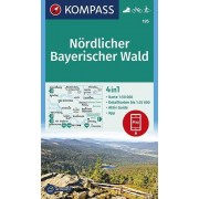 195 Kompass Wanderkarte